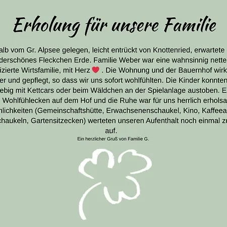 Lägenhet Westenried